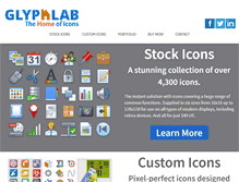 Tablet Screenshot of glyphlab.com